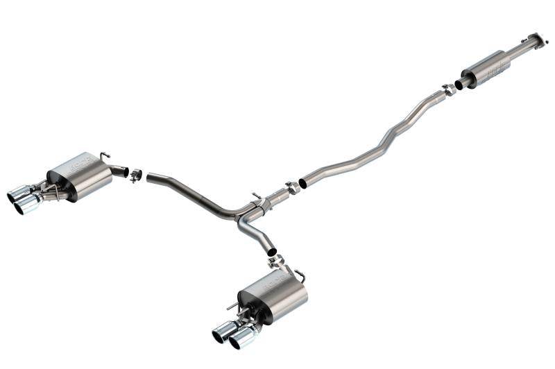 Borla 18-20 Toyota Camry XSE Cat Back S-Type Exhaust 3.5in Tip Dual Split Rear Exit - Mammoth Racing -