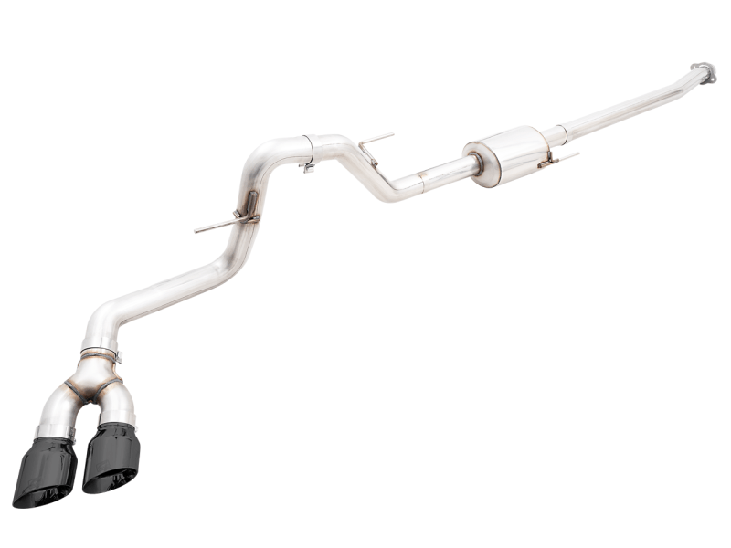 AWE 0FG 21+ Ford F150 Dual Side Exit Cat-Back Exhaust - 4.5in Diamond Black Tips - My Store