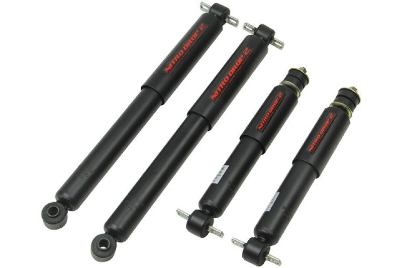 Belltech Shock SET Nitro Drop 2 88-94 Chevy / GMC C1500 / C2500 2WD - Mammoth Racing -