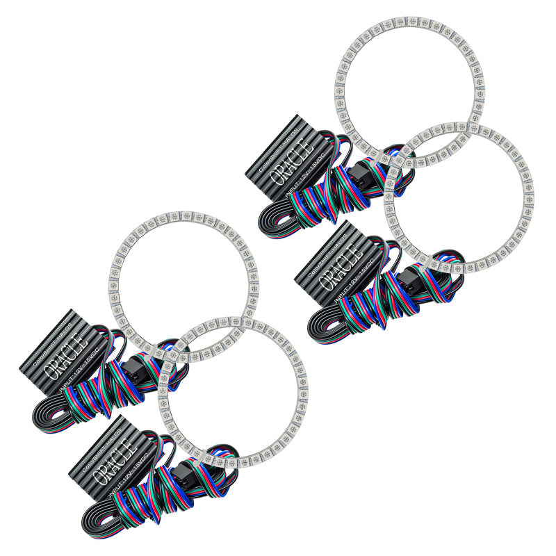 Oracle Aston Martin DB9 05-10 Halo Kit - ColorSHIFT w/o Controller - Mammoth Racing -