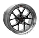 Weld S76 17x5 / 5x4.75 BP / 2.2in. BS Black Wheel (High Pad) - Non-Beadlock - Mammoth Racing -