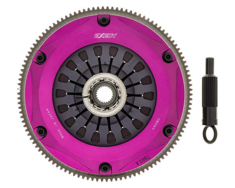 Exedy 2008-2015 Mitsubishi Lancer Evolution GSR L4 Hyper Triple Cerametallic Clutch Rigid Disc - Mammoth Racing -
