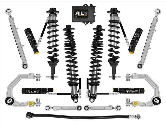 Icon 21-up Bronco Sasquatch 2-3" Lift Stage 8 Suspension System Billet - Mammoth Racing -