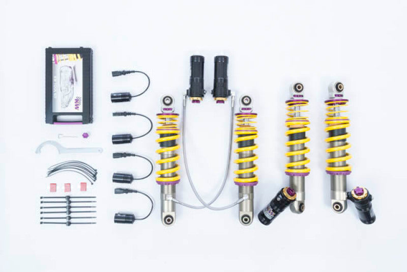 KW Coilover Kit V4 10-15 Audi R8 w/ Magnetic Ride - Mammoth Racing -