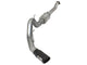 aFe Atlas Exhausts 4in Cat-Back Aluminized Steel Exhaust Sys 2015 Ford F-150 V6 3.5L (tt) Black Tip - My Store