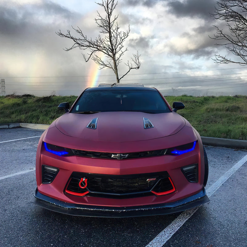 Oracle 16-18 Chevy Camaro RGB+W Headlight DRL Upgrade Kit - ColorSHIFT w/o Controller - Mammoth Racing -
