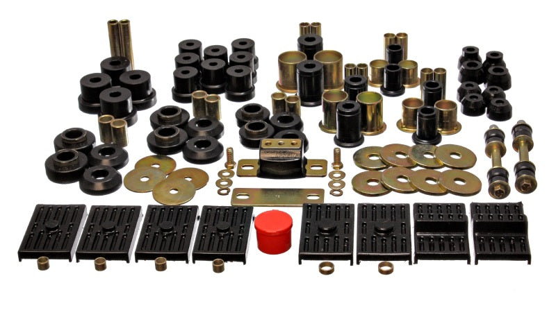 Energy Suspension 76-79 Firebird / 75-79 Nova Black Hyper-flex Master Bushing Set - Mammoth Racing -