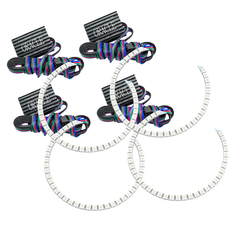 Oracle Cadillac Escalade 02-06 Halo Kit - ColorSHIFT w/o Controller - Mammoth Racing -
