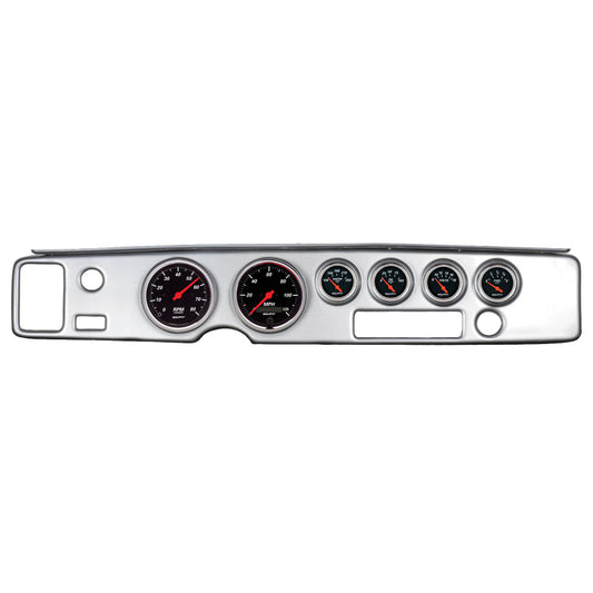Autometer Designer Black 70-81 Firebird Dash Kit 6pc Tach / MPH / Fuel / Oil / Wtmp / Volt - My Store