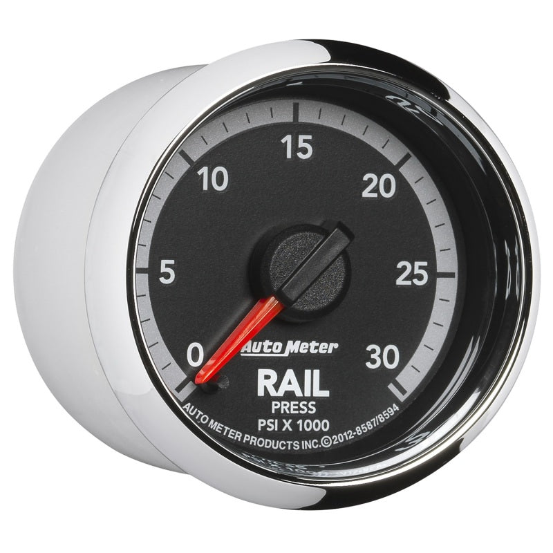 Autometer Factory Match Dodge 6.7l 4th Gen Fuel Rail Pressure Gauge 2-1/16in FSE - My Store