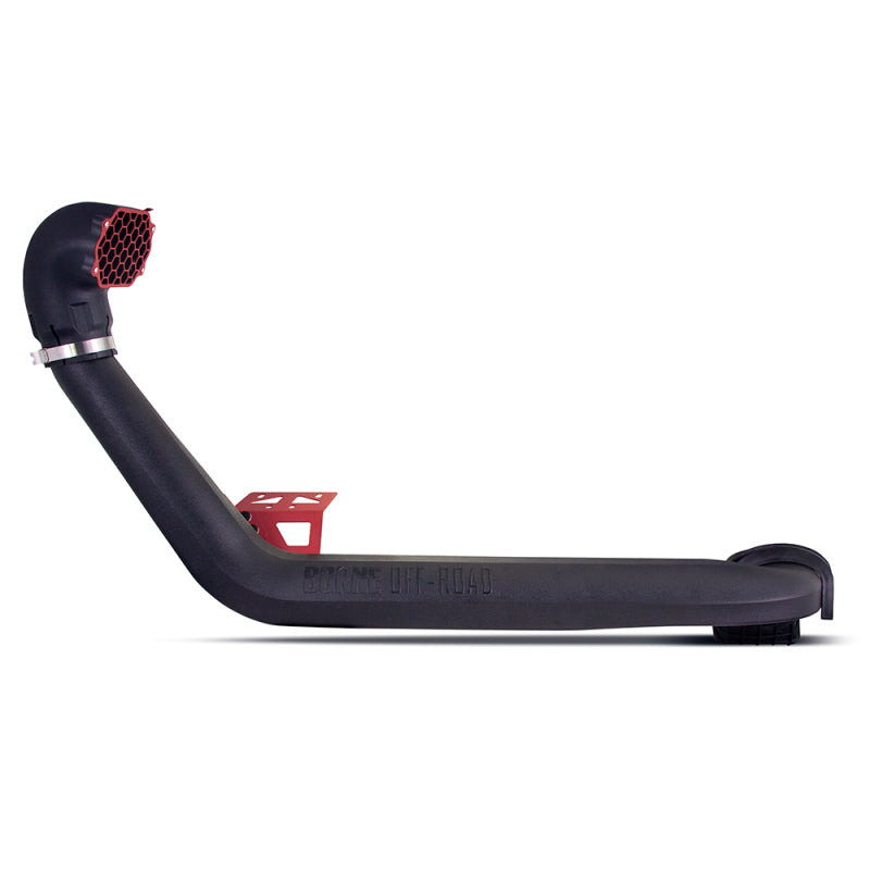 Mishimoto BORNE Off-Road 2018+ Jeep Wrangler JL Snorkel - Micro-Wrinkle Red - Mammoth Racing -