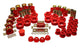 Energy Suspension 81-87 Chevy/GMC 2WD 1/2 Ton PickUp Red Hyper-flex Master Bushing Set - My Store