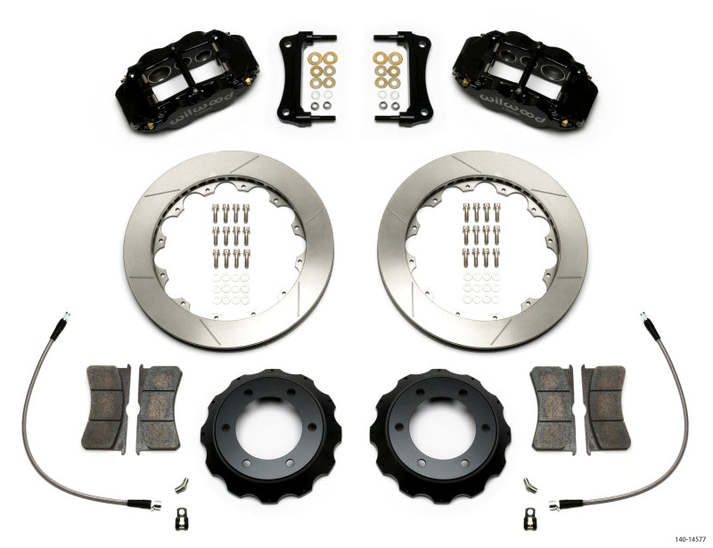 Wilwood Narrow Superlite 6R Front Kit 12.88in Slotted Rotor w/ Lines 05-15 Toyota Tacoma - My Store