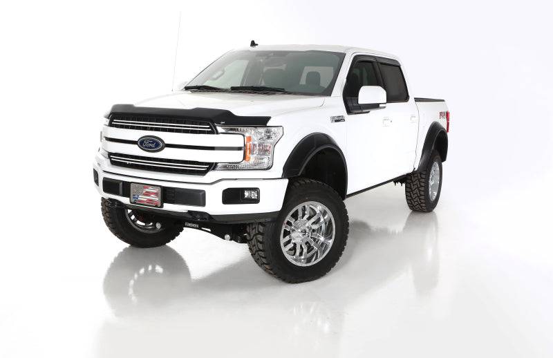 Bushwacker 15-17 Ford F-150 DRT Style Flares 4pc - Black - Mammoth Racing -