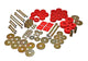 Energy Suspension 67-72 Denali XL/Suburban/Yukon XL 2WD/4WD/67-95 K-5 Blazer Red Body(cab) Mount Set - My Store