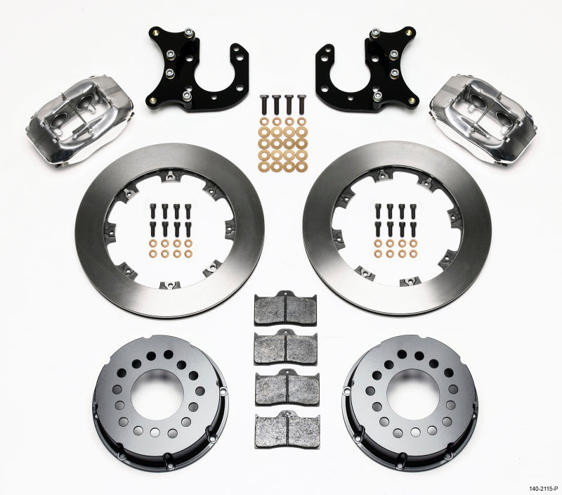 Wilwood Forged Dynalite P/S Rear Kit Polished Big Ford 2.36in Offset - My Store