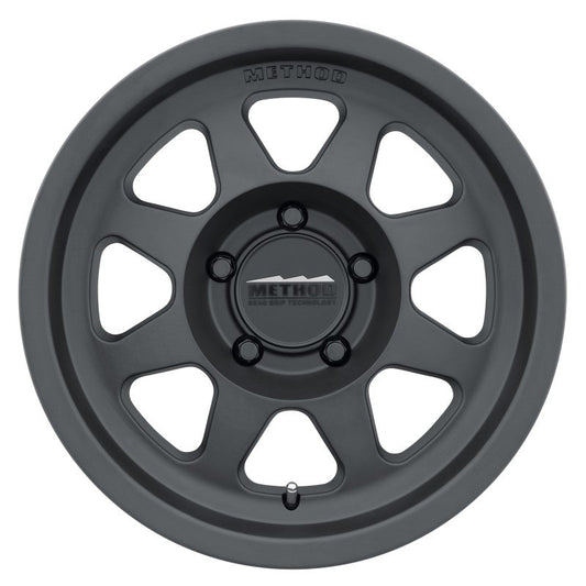 Method Mr701 17x7.5 +30mm Offset 5x108 63.4mm CB Matte Black Wheel