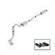 Ford Racing 15-18 F-150 5.0L Cat-Back Touring Exhaust System - Side Exit Chrome Tips - Mammoth Racing -