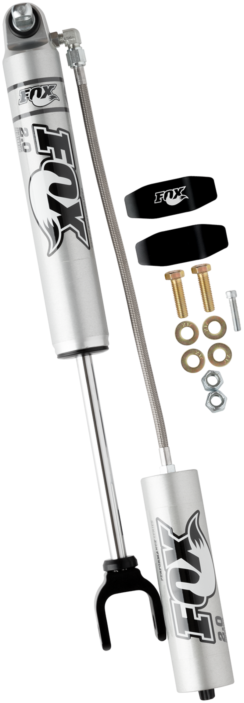 Fox 11+ Chevy HD 2.0 Performance Series 7.9in. Smooth Body Remote Res. Front Shock / 4-6in. Lift - My Store