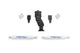 Fabtech 17-20 Ford Superduty 4WD Performance Dual Steering Stabilizer Kit - My Store