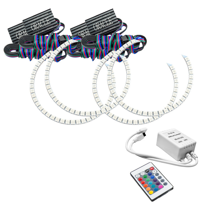 Oracle Acura RSX 02-04 Halo Kit - ColorSHIFT w/ Simple Controller - Mammoth Racing -