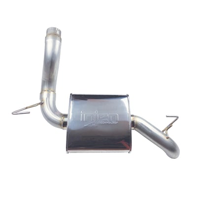 Ford Racing 21-22 Ford Bronco Sport (2.3L) Axle-Back Exhaust System - Black Chrome Tips - Mammoth Racing -