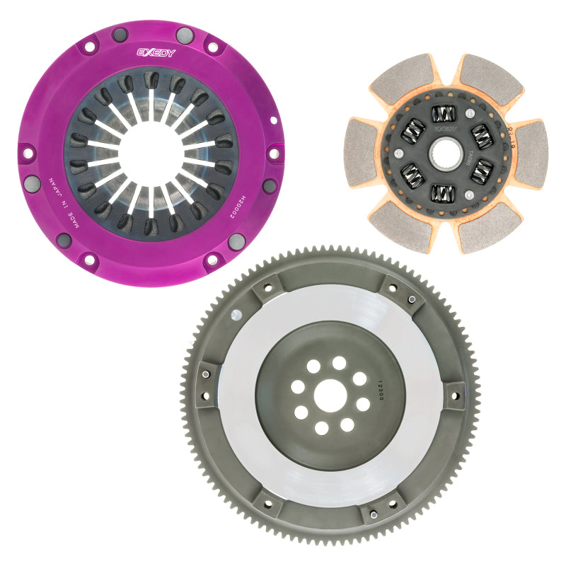 Exedy 2000-2009 Honda S2000 L4 Hyper Single Clutch Sprung Center Disc Pull Type Cover - Mammoth Racing -