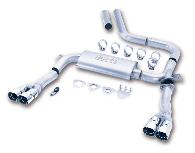 Borla 98-01 CAMARO/TRANS AM 5.7L V8 AT/MT Catback Exhaust Quad Tips - My Store