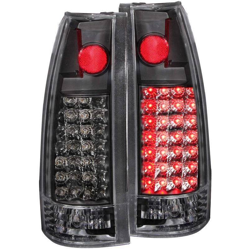 ANZO 1999-2000 Cadillac Escalade LED Taillights Black - My Store