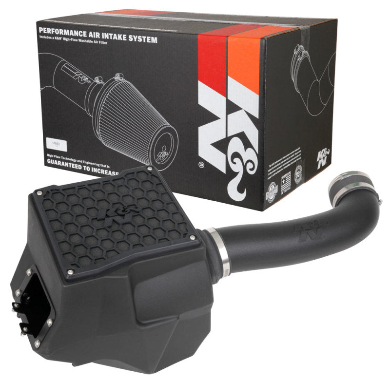 K&N 12-18 Jeep Wrangler 3.6l V6 Performance Intake Kit - Mammoth Racing -