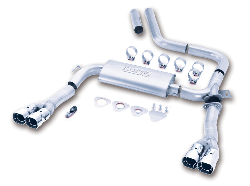 Borla 98-01 CAMARO/TRANS AM 5.7L V8 AT/MT Catback Exhaust Quad Tips - My Store