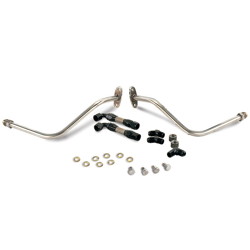Banks Power Oil Drain Kit for Twin Turbo System - Mammoth Racing -