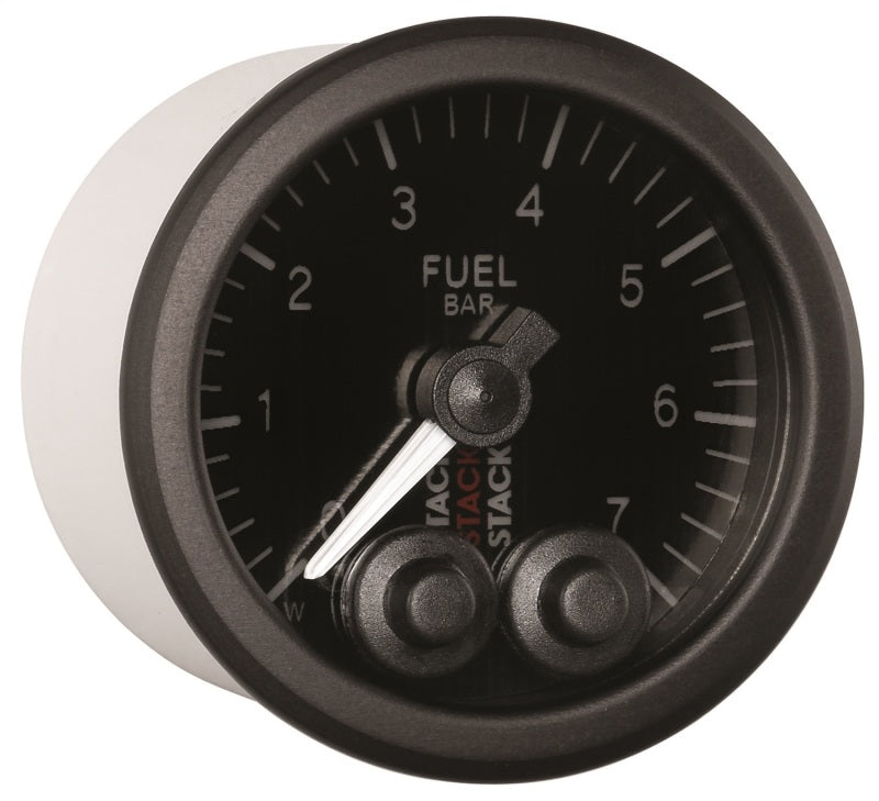 Autometer Stack 52mm 0-7 Bar M10 Male Pro-Control Fuel Pressure Gauge - Black - My Store