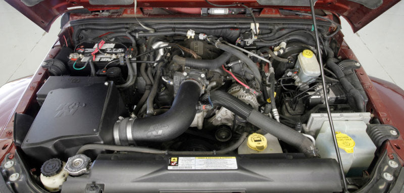 K&N 07-11 Jeep Wrangler 3.8l V6 - Performance Air Intake System - Mammoth Racing -