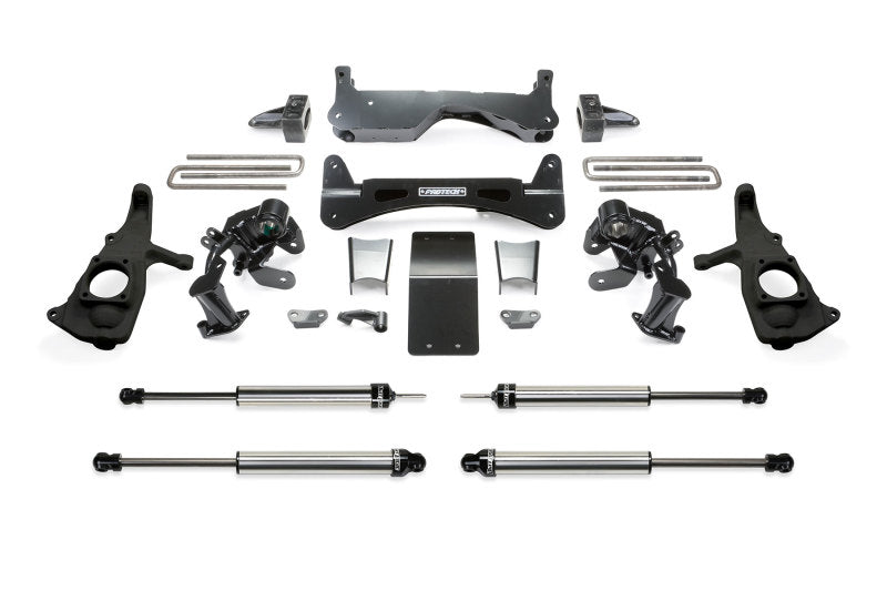 Fabtech 11-19 GM 2500hd 2wd/4wd 6in Rts Sys w/Dlss Shks - My Store