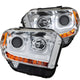 ANZO 2014-2016 Toyota Tundra Projector Headlights w/ U-Bar Chrome - Mammoth Racing -