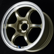 Advan RG-D2 16x8.0 +38 4-100 Machining & Champagne Gold Wheel - My Store
