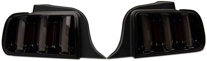 Raxiom 05-09 Ford Mustang Vector V2 LED Tail Lights- Black Housing (Smoked Lens) - Mammoth Racing -