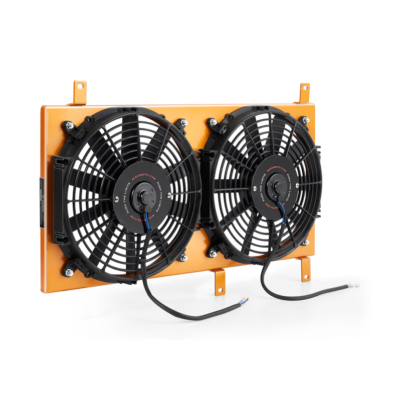 Mishimoto 99-05 Mazda Miata Aluminum Fan Shroud Gold - Mammoth Racing -