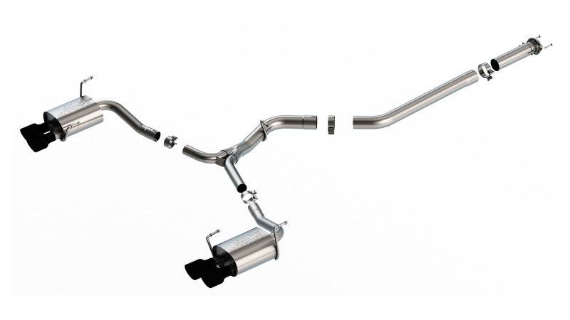 Borla 2022 Subaru WRX 2.4L Turbo AT/MT AWD S-Type Catback Exhaust CB Tips - Mammoth Racing -