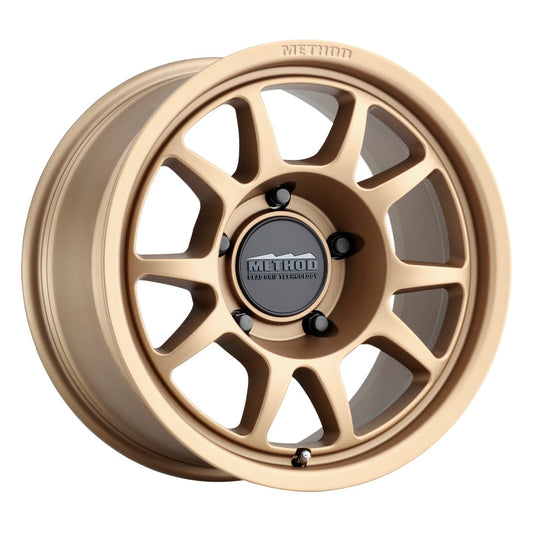 Method Mr702 17x7.5 +50mm Offset 5x130 78.1mm CB Method Bronze Wheel