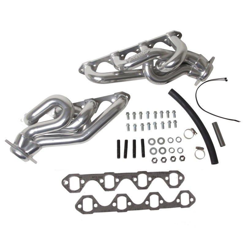 BBK 86-93 Mustang 5.0 Shorty Tuned Length Exhaust Headers - 1-5/8 Silver Ceramic - My Store