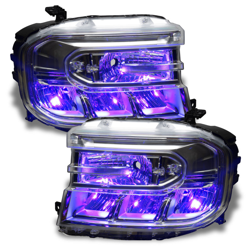 Oracle 2022 Ford Maverick RGB Headlight Demon Eye Kit - ColorSHIFT w/o Controller - Mammoth Racing -