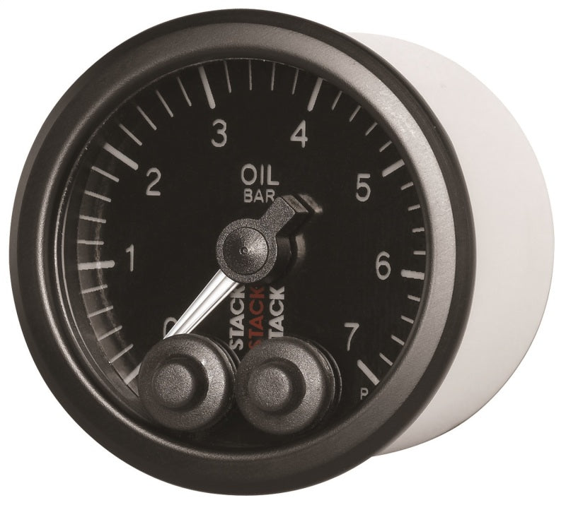 Autometer Stack 52mm 0-7 Bar M10 Male Pro-Control Oil Pressure Gauge - Black - My Store
