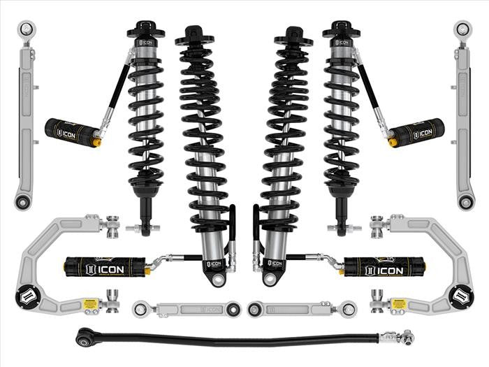 Icon 21-up Bronco Sasquatch 2-3" Lift Stage 7 Suspension System Billet - Mammoth Racing -