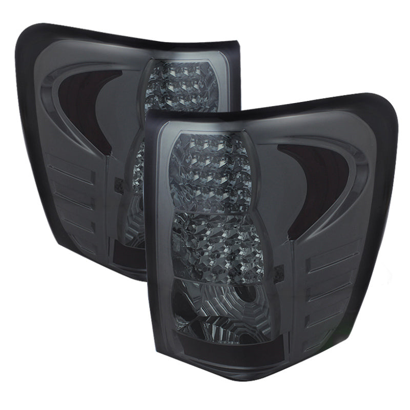 Xtune Jeep Grand Cherokee 99-04 LED Tail Lights Smoke ALT-JH-JGC99-LED-SM - Mammoth Racing -