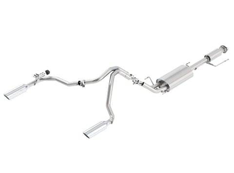 Borla 07-09 Toyota FJ Cruiser 4.0L V6 Catback Exhaust Single Split Rear Exit - Mammoth Racing -