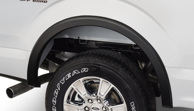 Bushwacker 15-17 Ford F-150 Styleside OE Style Flares 2pc 67.1/78.9/97.6in Bed - Black - My Store