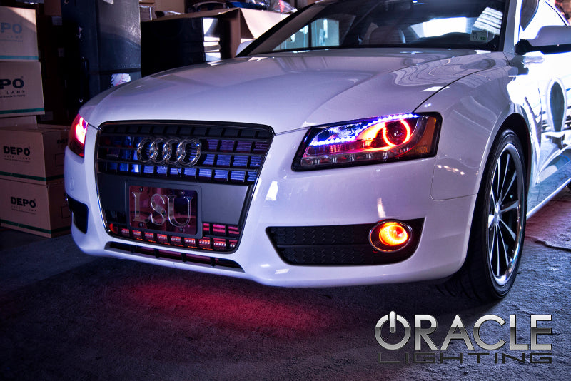 Oracle Audi A5 07-13 Halo Kit - ColorSHIFT w/o Controller - Mammoth Racing -