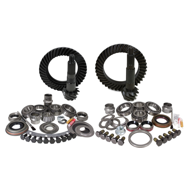 Yukon Gear & Install Kit Package For Jeep XJ w/ Dana 30 Front/Model 35 Rear in a 4.88 Ratio - Mammoth Racing -